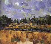 Paul Cezanne Oeverstaten oil on canvas